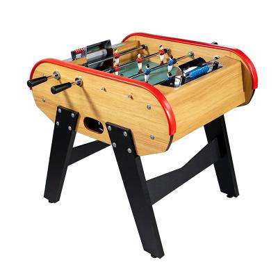 China MDF Special Game Table Football Hand Soccer Table Baby Foot Game Foosball Table for sale