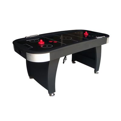 China MDF Fan Air Hockey Table Powerful Pusher Hockey Game Table For Adult for sale