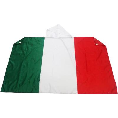 China Custom Health Institutes Sports Event Celebration Brazil Body Flags American Flag Cap Hooded Body Flags for sale