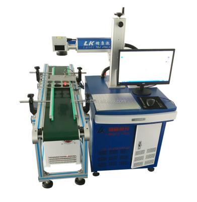 China Laser Marking CO2/UV/Fiber Online Flight Laser Machine Conveyor Belt Laser Printing Machine Fiber Optic Marking Price for sale