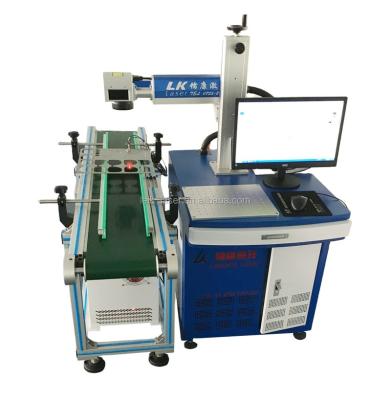 China Deep Marking 20w 30w 50w Metal Laser Marking Fiber Optic Machine for sale