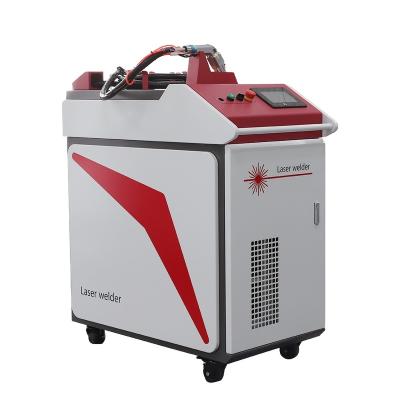 China Building Material Shops 1000W Fiber Optic Lazer Welding Machine Handheld Laser Welder Welding Machine Portable Fiber Optic Lazer Welding Machine for sale