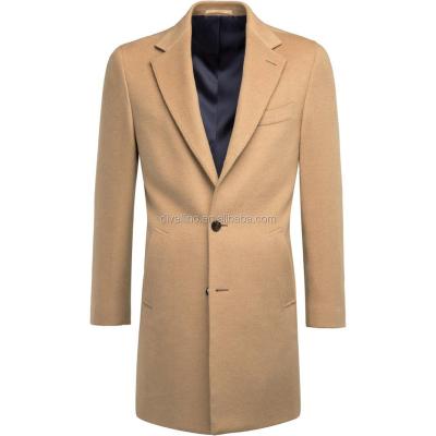 China 2019 anti-shrink factory one-stop sale men's camel's wool overcoat with lowest factory wholesale price for sale