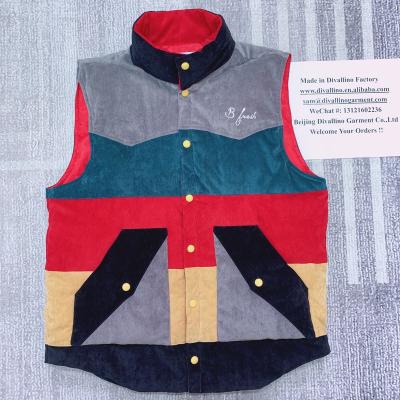 China 2022 HOT SALES anti-shrink! ! Factory Direct Winter Down Vest Multicolor Feather Vest Vest With Cheap Factory Wholesale Price for sale