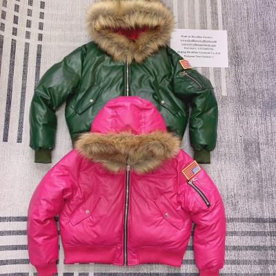 China 2022 Breathable HOT SALES! Unisex Winter Stripper Leather Jacket Bubble Coat Manufacturer Down Jacket With Lowest Wholesale Price for sale