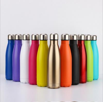 China Sustainable Factory Directly Sell Keep Drinks Cold Durable Cola Extended Times Sublimation Water Bottles Stainless Steel for sale