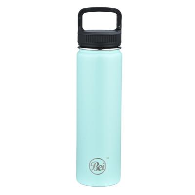 China PORTABLE Wholesale High Quality Custom Logo Insulated Purple Luxury Vacuum Insulated Thermos Custom Water Bottles Insulated Vacuum Bottle for sale