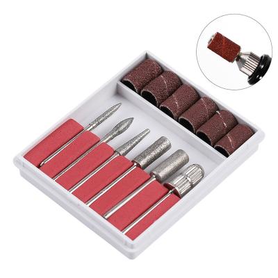 China Art Dedicated Replacement Sanding Ring Cuticle Remover Nail Art Polisher Manicure Grinding Master Tool Kit Custom Nail Files Drill Bit for sale