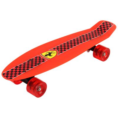 China Youth FERRARI GRILLED SKATEBOARD WITH PU WHEELS FOR TEEN WEIGHT 100KG MAX for sale