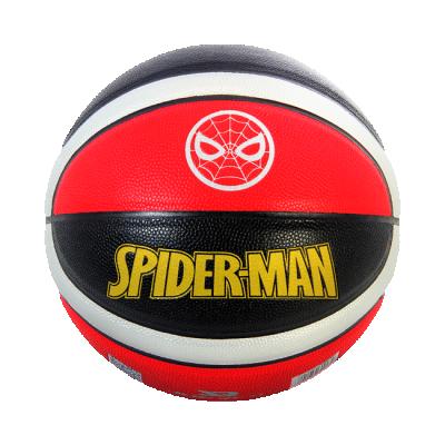 China Cheap Price PU Marvel Spiderman #7 Basketball Team Sports Hoop Material Ball for sale