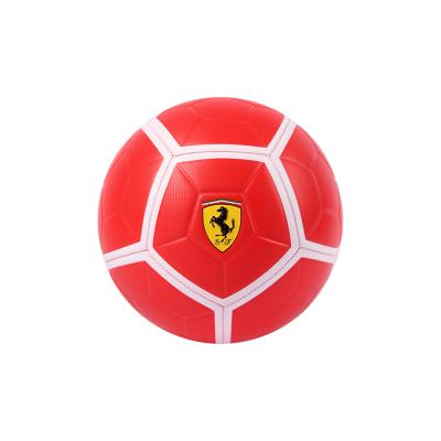 China 2021 New Style High Quality Ferrari Red Size 5 Football PU Material/Football Diamond Texture PU Soccer Ball for sale