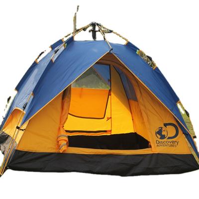 China Diagonal tie type hot sale family instant camping tent for sale