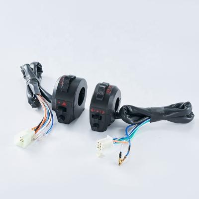 China Hot Selling Copper Wiring Motorcycle Handlebar Switch Assy Clutch Assy And Brake Assy Handle Switch For CG125 FT125 for sale