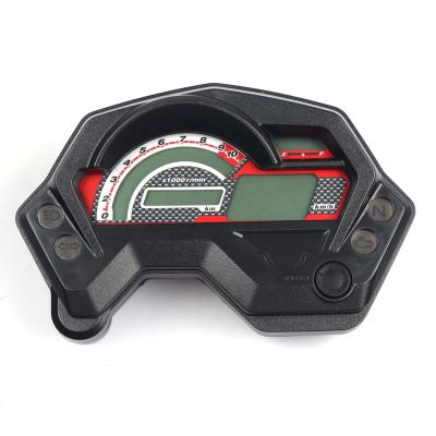 China FZ16 Plastic Universal Electronic Motorcycle Tachometer Digital LCD Tachometer Odometer Speedo for sale