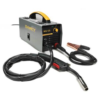 China 220V Hotels 220V Inverter MIG MAG 120 Welding Machine Gasless Mini Soldar No Gas For Household Convenience Use 127V Available for sale