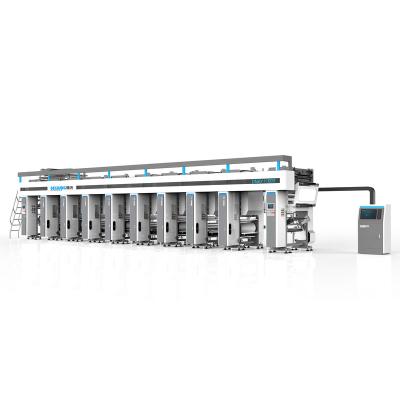 China Hotels DNAY800.1100D 150M/MIN PRINTING THREE SPEED SERVO MOTOR CONTROL AUTOMATIC LDPE HDPE PLASTIC SHEET ENGRAVING PRINTING MACHINE ROTO for sale