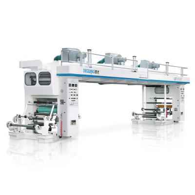 China Food Deguang Brand Automatic PVC Film Machine Solvent Base Laminating Laminating Machine for sale