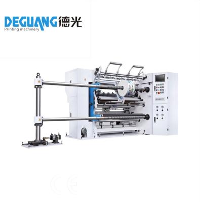 China EASY OPERATION GSFQ1300B High Speed ​​Automatic Plastic Film And Rewind Paper Slitting Machine for sale