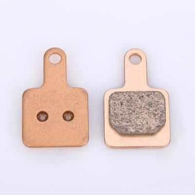 China Mountain Bikes Stable Friction Coefficient No Noise Sintered Bike Disc Brake Pad for sale