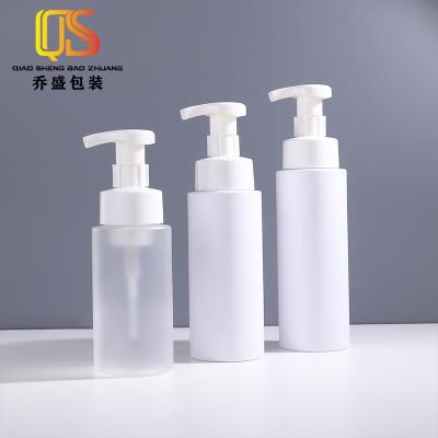 China 50ml Detergent Foam Bottle Pet Plastic Containers Cosmetic Empty Facial Cosmetic Bottle With Foam Pump for sale