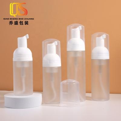 China 120ml 150ml Foaming Cosmetic Pump Bottle Foaming Foaming Pump Bottle Pet Soap Dispenser Cosmetic Pump Bottle for sale