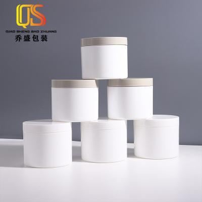 China Cosmetic Large Volume Can Be Customized White PET Cream Bottle Small High Grade Plastic Cream Bottle Batch Bottle 120ml for sale