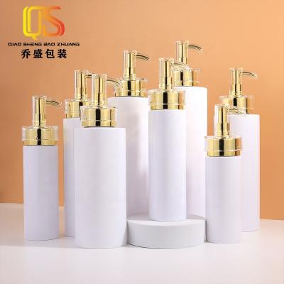 China High Quality Cosmetic Bottle Pet Shampoo And Conditioner Bottles Packaging Empty Plastic Shower Gel Pump Bottle For Hair for sale