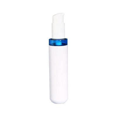 China 30ml 50ml 70ml 100ml Large Capsule Shape Container Cosmetic Face Toner Spray Bottle Plastic Bottles for sale