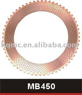 China Powder + Steel 65mn Clutch Gearbox Friction Plate Copper Marine Gearbox No.MB450 for sale