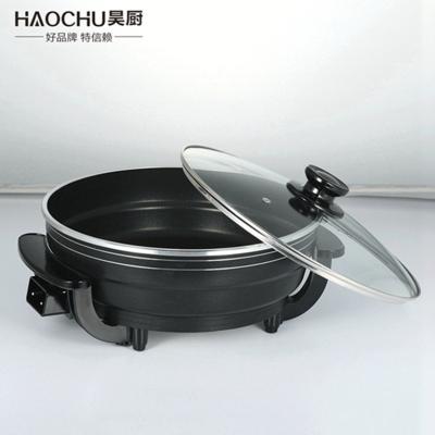 China Factory Directly Temperature Hot Pot Mini Metal Adjustable Portable Restaurant With Glass Lid for sale