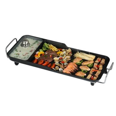 China Hotel CE GS Accurately Meet Indoor Korean Electric BBQ Grill Plate for sale