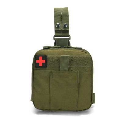 China Multifunctional Portable Tactical Waist Pack Molle Bag Leg Drop Pouch Contract EMT Pouch Molle First Aid Pouch for sale