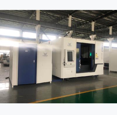 China Laser CUTTING High Power 6000W Shuttle Tabletop Laser Cutting Machine With Protective Cover Laser Cutting Machine for sale