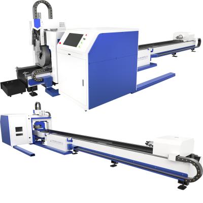 China 2021 Top Selling Steel Pipe Cutting 2kw Tube Laser Cutting Machine For H Beam Tubes for sale