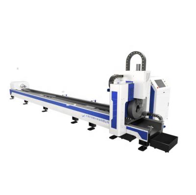 China Steel pipe cutting easy to learn and use QY tube metal laser cutting machine price full automatic laser cutting machine for sale