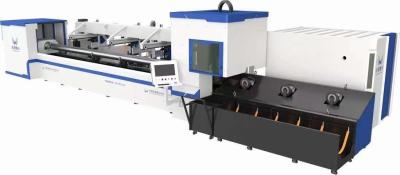 China China factory 1500-4000W round tube pipe CNC fiber laser cutter/cutting machine with automatic loading/unloading for sale