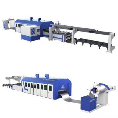 China Save Labor Cost Pick China Massive Automatic Metal Sheet Fed Roll Coil Fed Laser Cutting Machine for sale