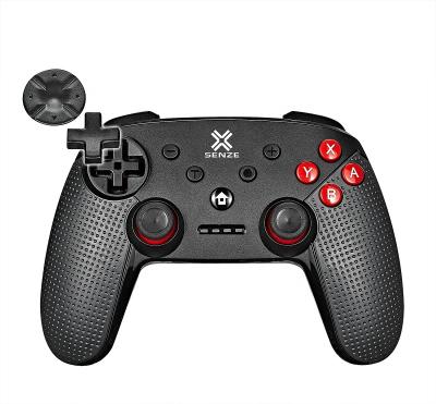 China Game Pad SENZE SZ-912B Joystick Controller Branded BT Charging Video Game Wireless Controller Game Pad Joystick For Switch Console for sale