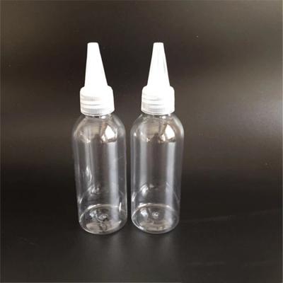 China Wholesale 50ml Plastic Personal Care Bottle For Pet Cosmetic Bottle For Refilling Reusable With Plastic Top for sale