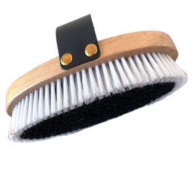 China Wholesale Horse Body Factory Horse Brush Cleaning Wood Brushes Wood Pet Brush for sale