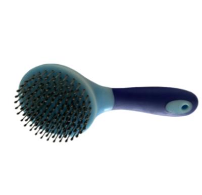 China Horse Body Cleaning Soft Handle Mane And Ponytail Brush Accept Logo Customization for sale