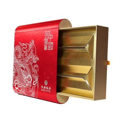 China Recycled Materials High Quality Luxury Custom Printed Sustainable Packaging Paper Cardboard Drawer Box for sale