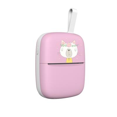 China Label Printer Best Selling for Supermarket BT Kids Study Label Mini Pocket Desktop Photo Printer for Kids Gift for sale