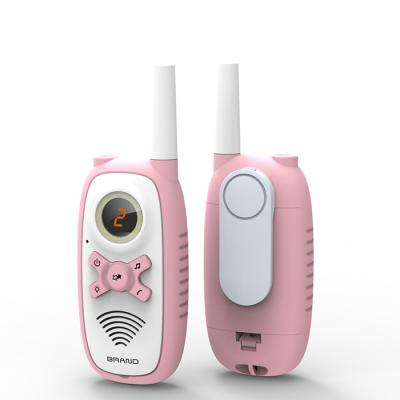 China For Kids Gifts 2pcs/pack Colorful Pink Talking Toy Phone Mini Walkie Radio Movie Set For Kids Toys Educational for sale