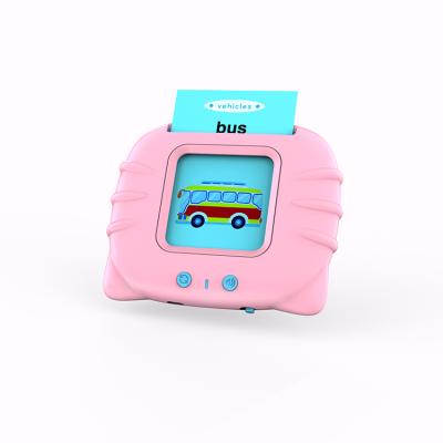 China Educational Teaching Machine Toddlers Educational Toys Card Reading Machine Talking Flash Cards Learning Toys For Girls 2-6 Year Old Boys for sale