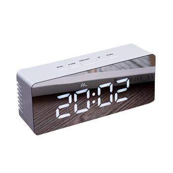 China ET523 Calendars LED Digital Mirror Alarm Clock With Temperature For Home Decorate for sale