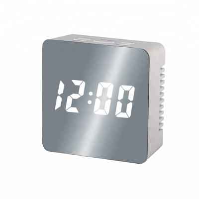 China Calendars GOOD ONLINE SALES TABLE CHEAP LED ALARM CLOCK MIRROR LED CLOCK for sale