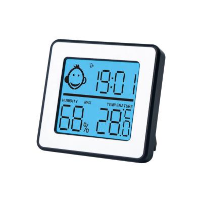 China CHEAP Calendars WEATHER STATION TABLE CLOCK WITH BLUE BACKLIGHT for sale