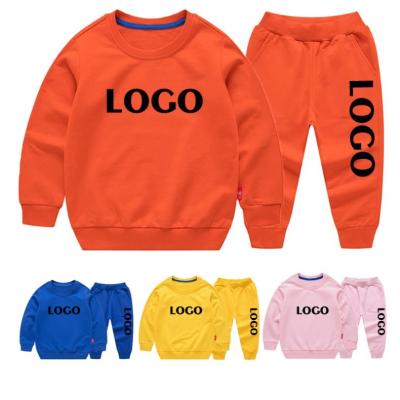 China Formal Designer Custom Kids Clothing Sets Kids Clothing Sets Best Sale 2022 Kids 100% 10000 Cotton Customized Solid Logo Printing for sale