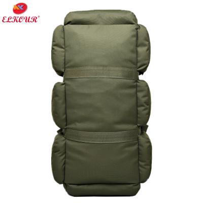 China Large Waterproof Outdoor 90L Mountaineering Backpacks Military Camping Tent Bundled for sale